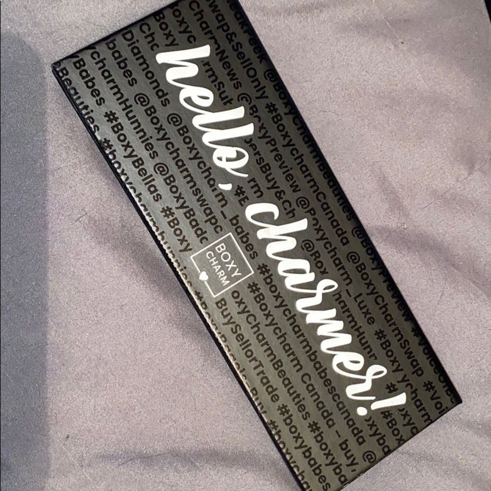 Boxy charm palette